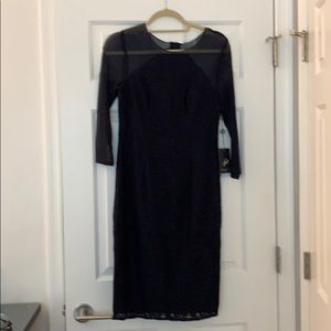NWT Adrianna Papell Navy Dress Size 4